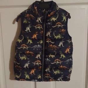 Toddler Boys 4t dino vest.